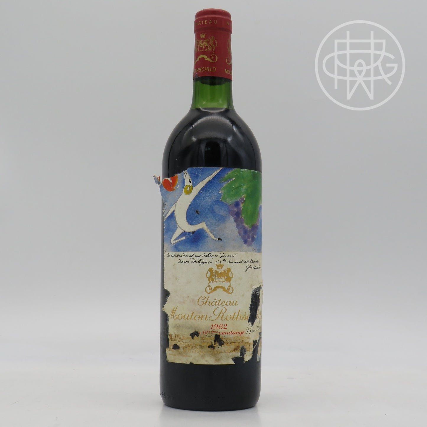 Mouton 1982 750mL (Torn Label)