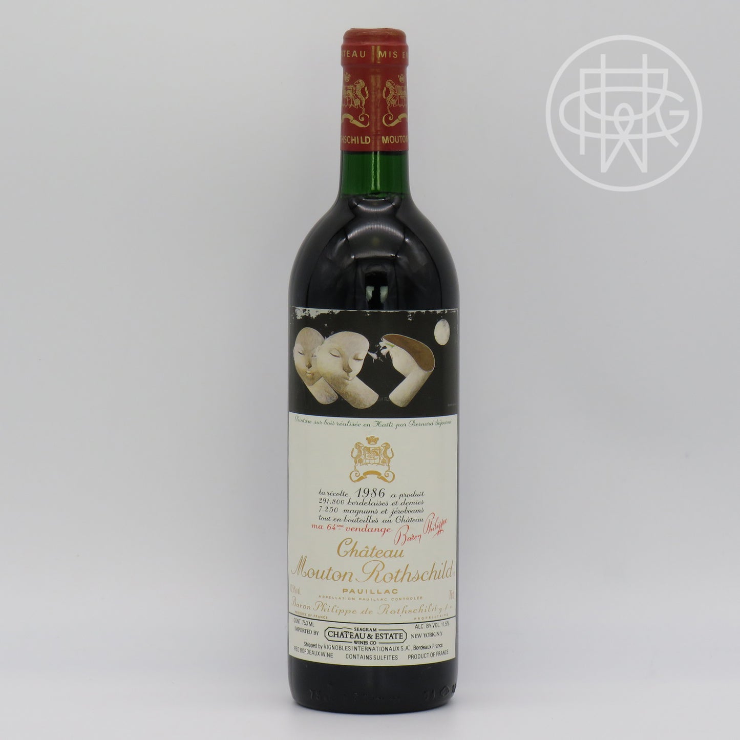 Mouton 1986 750mL (Slightly Scuffed Label)