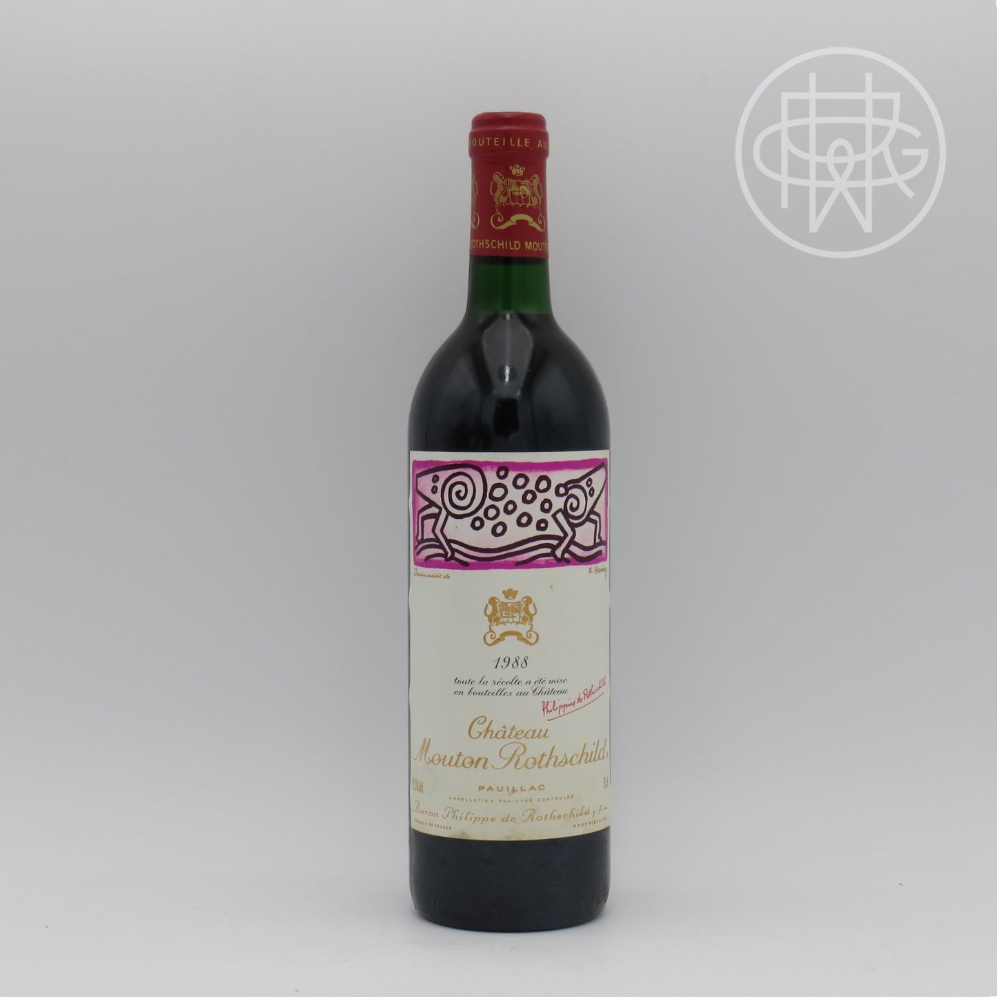 Mouton 1988 750mL (Slightly Soiled Label)