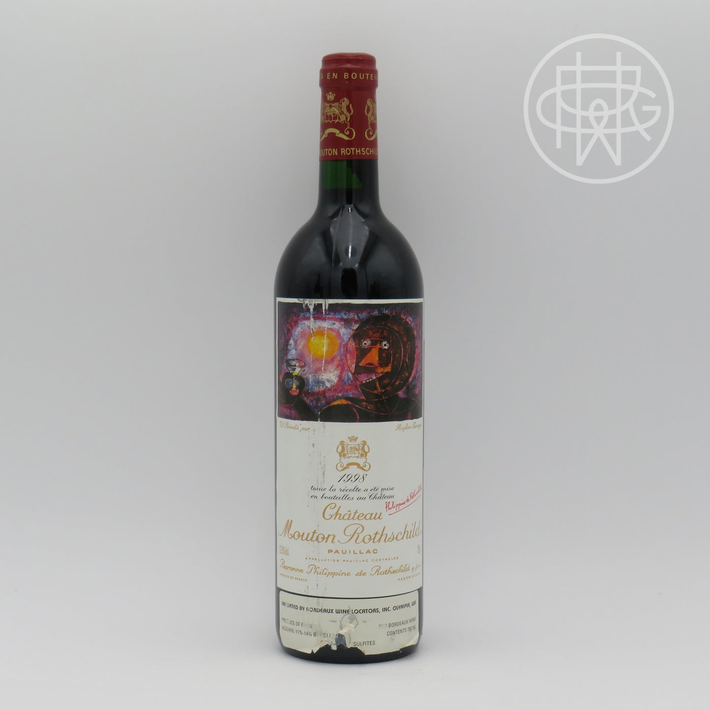 Mouton 1998 750mL (Scuffed Label)