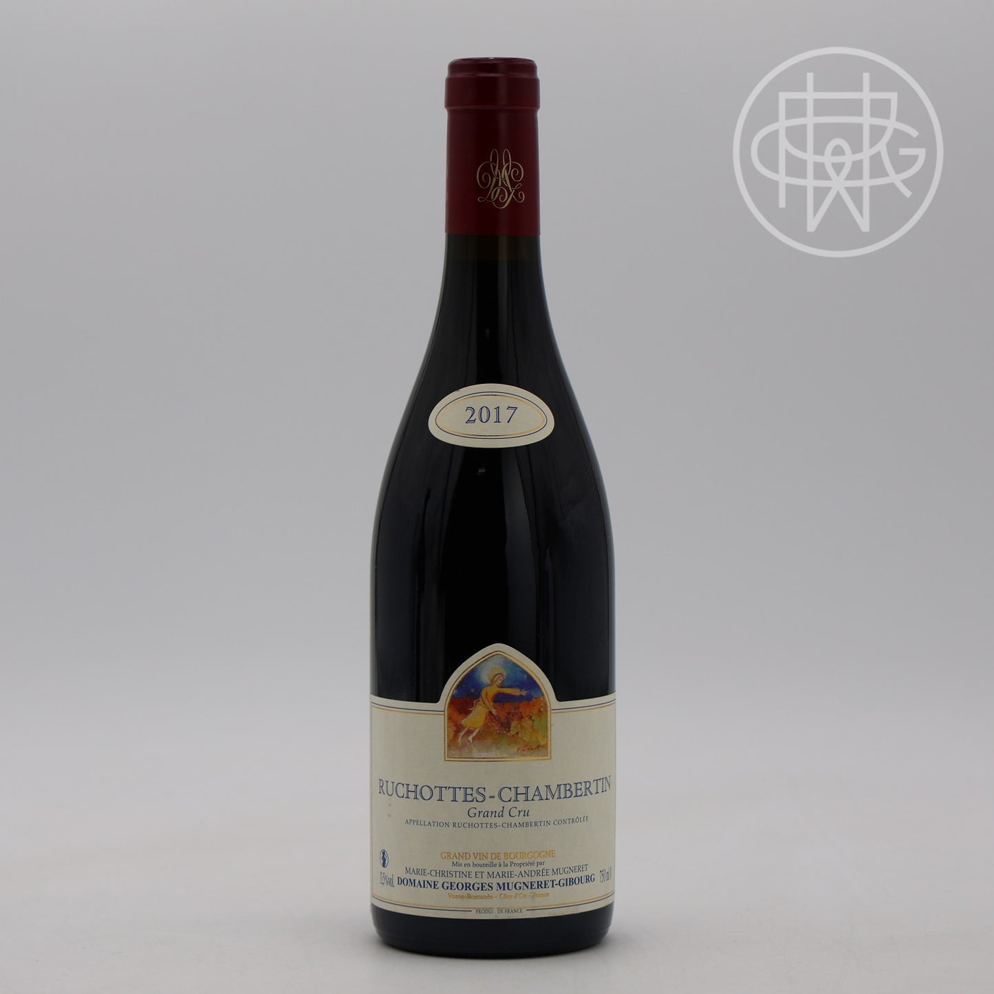 Mugneret Gibourg Ruchottes-Chambertin 2017 750mL (Slightly Scuffed Label)