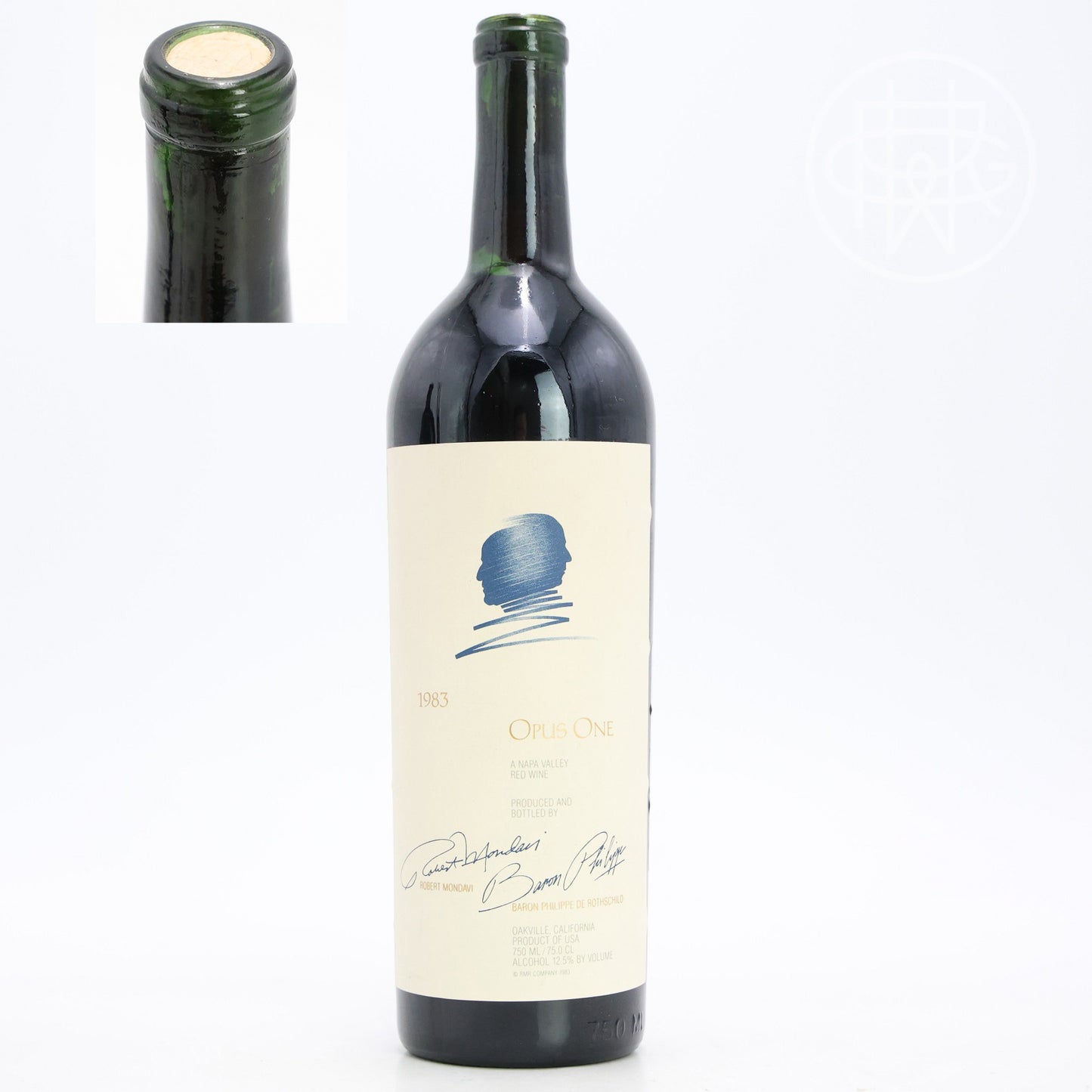 Opus One 1983 750mL (MIssing Foil Capsule)
