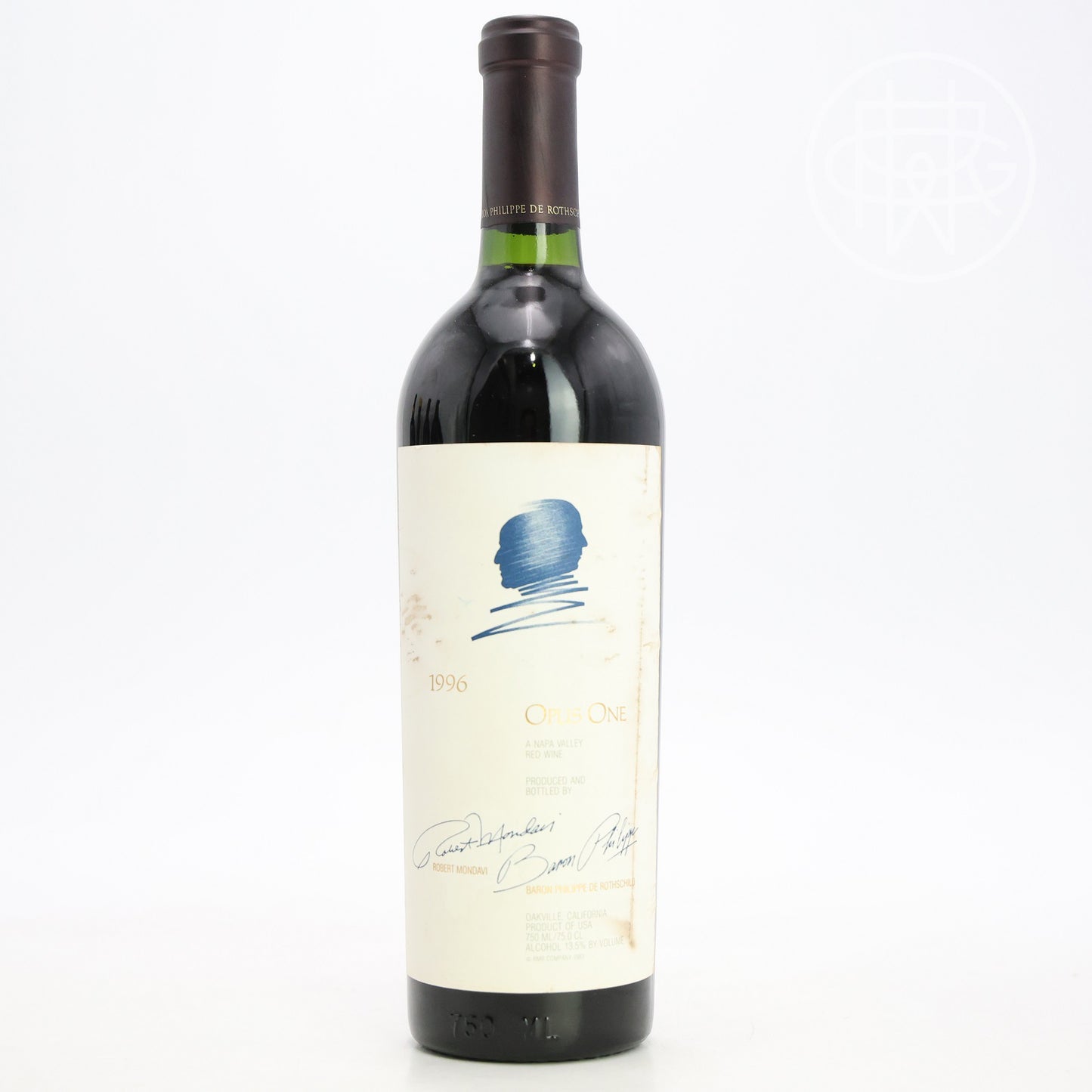 Opus One 1996 750mL (Soiled Label)