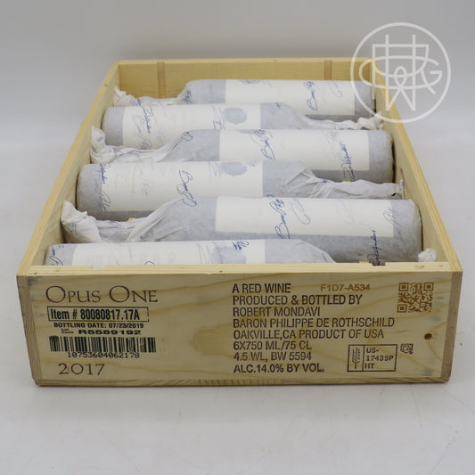Opus One 2017 6-Pack OWC 750mL