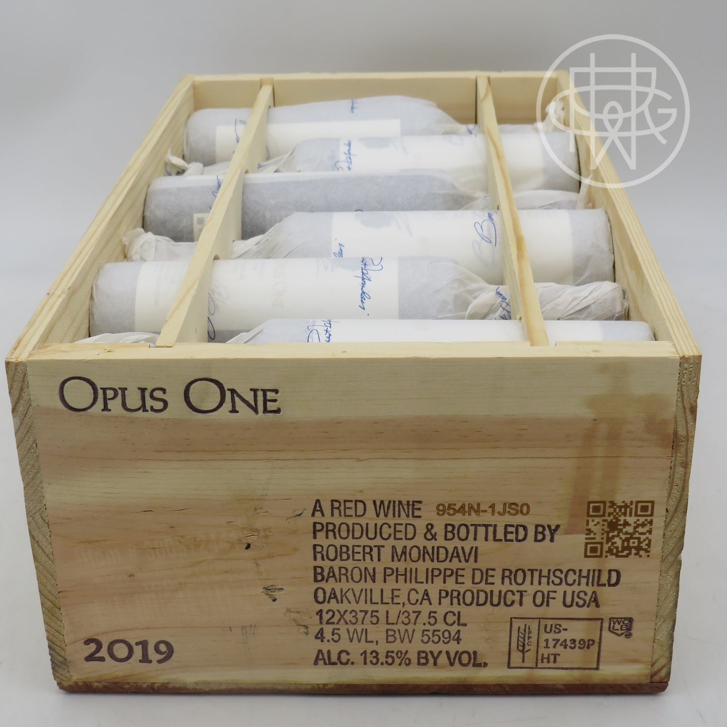 Opus One 2019 12-Pack OWC 375mL
