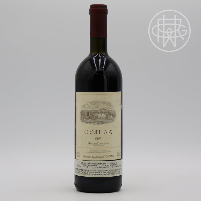 Ornellaia 1990 750mL (Top Shoulder)