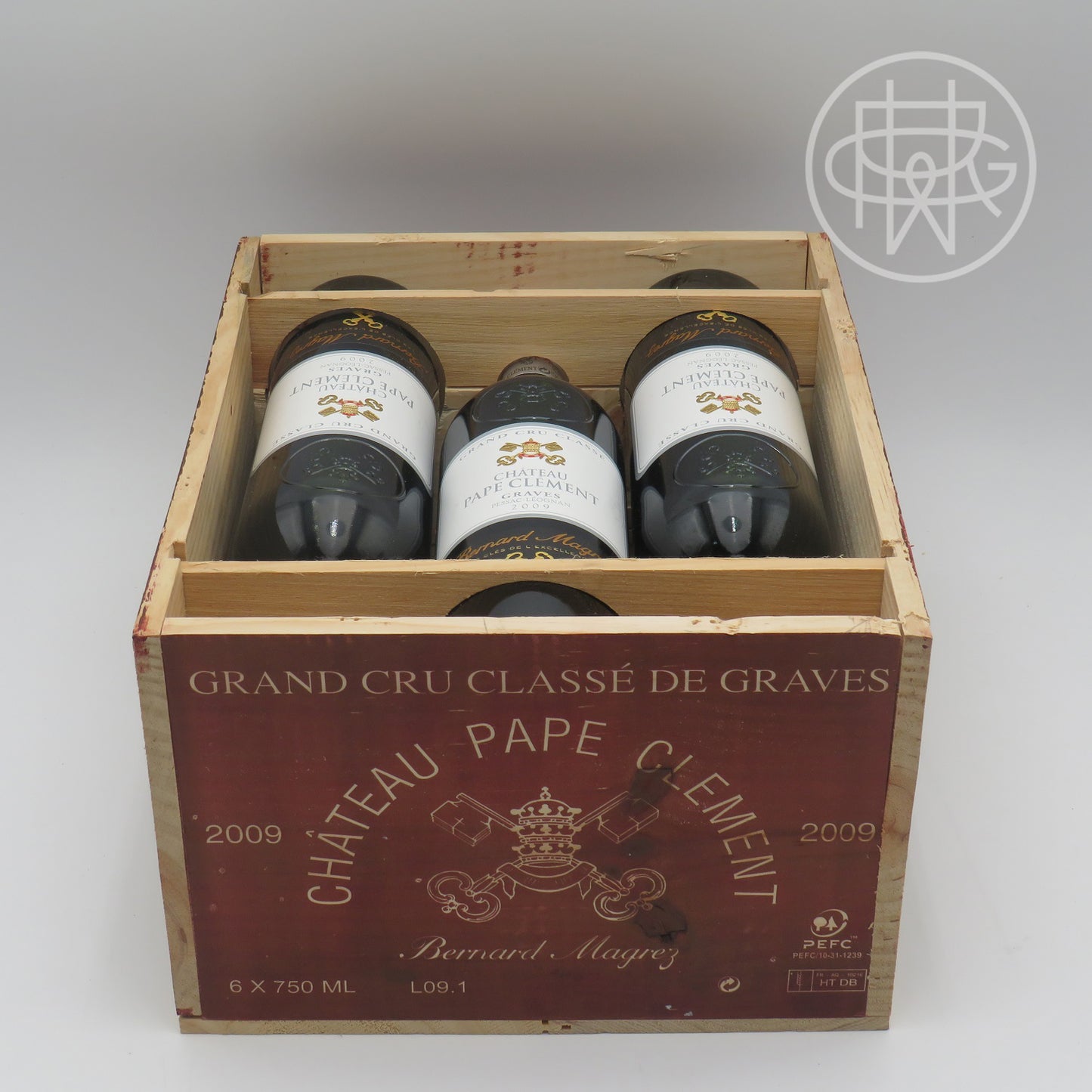 Pape Clement 2009 6-Pack OWC 750mL