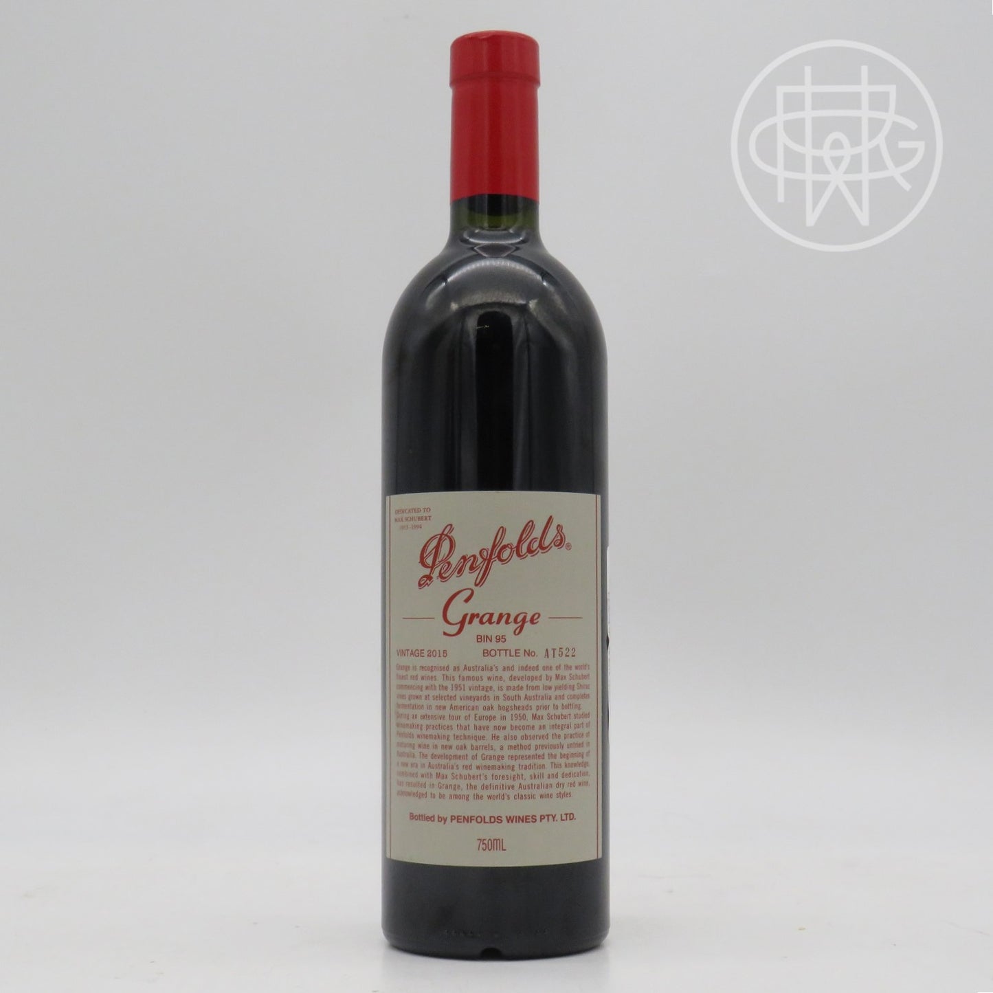 Penfolds Grange 2015 750mL
