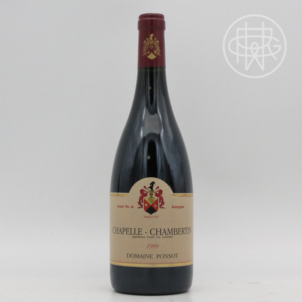 Ponsot Chappelle Chambertin 1999 750mL