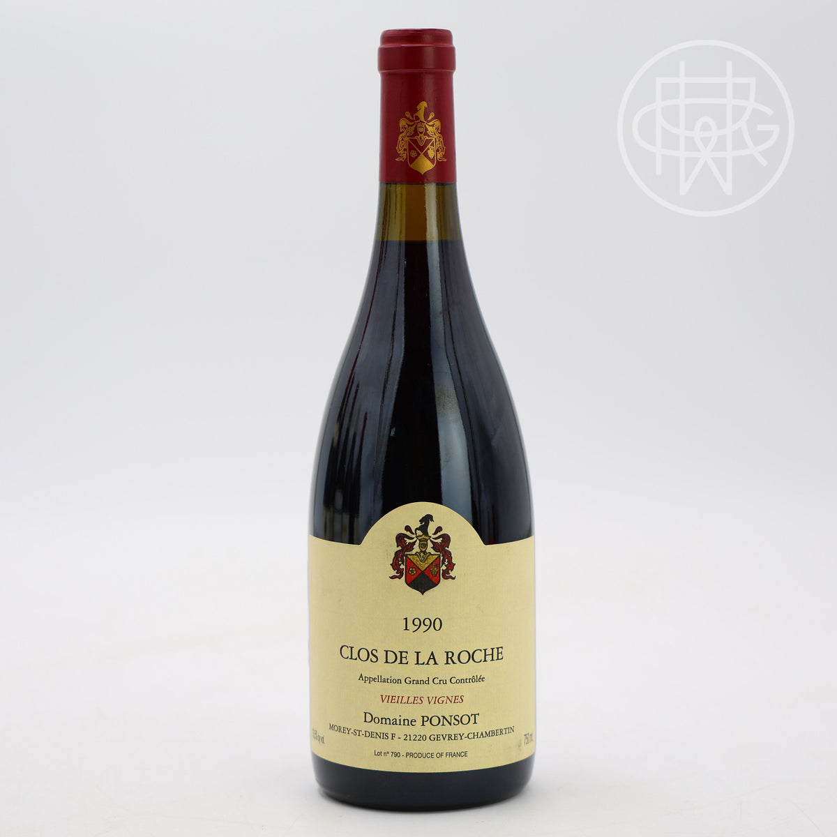 Ponsot Clos de la Roche 1990 750mL
