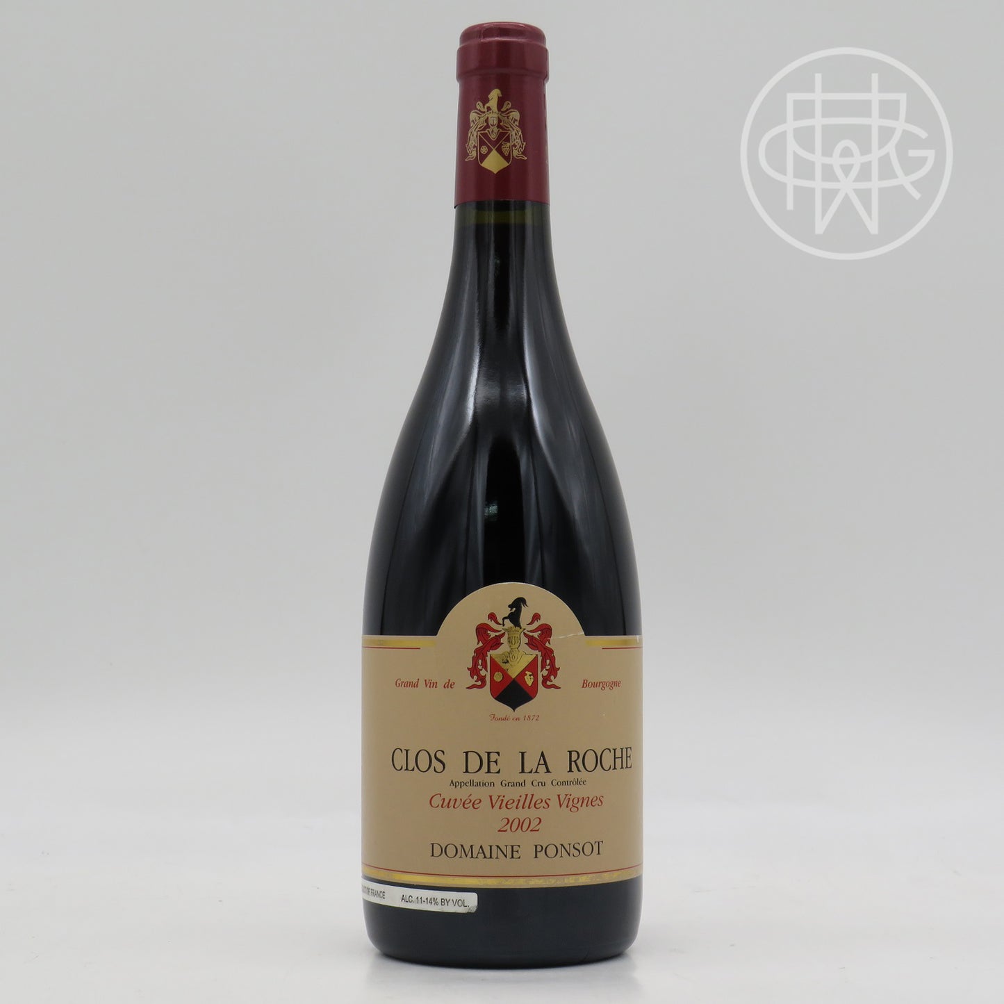 Ponsot Clos de la Roche 2002 750mL