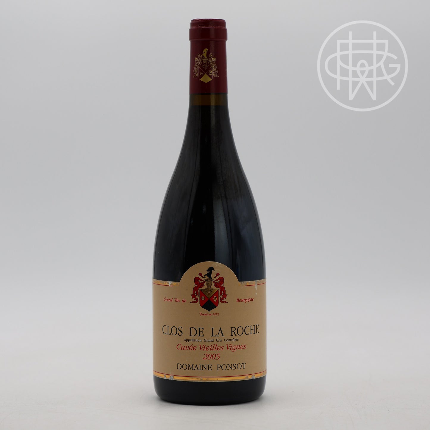 Ponsot Clos de la Roche 2005 750mL (Slightly Scuffed Label)