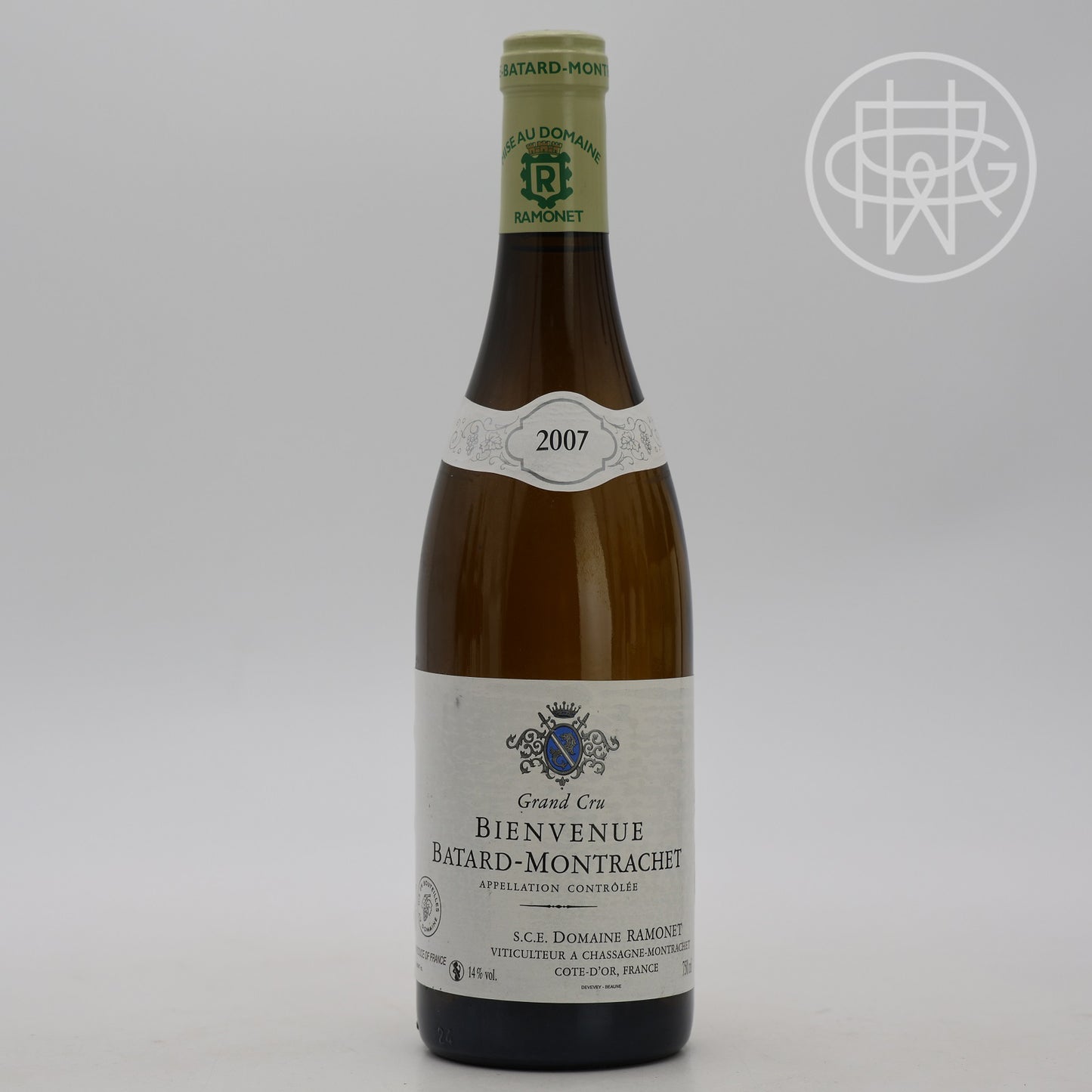 Ramonet Bienvenues Batard Montrachet 2007 750mL (Slightly Soiled Label)