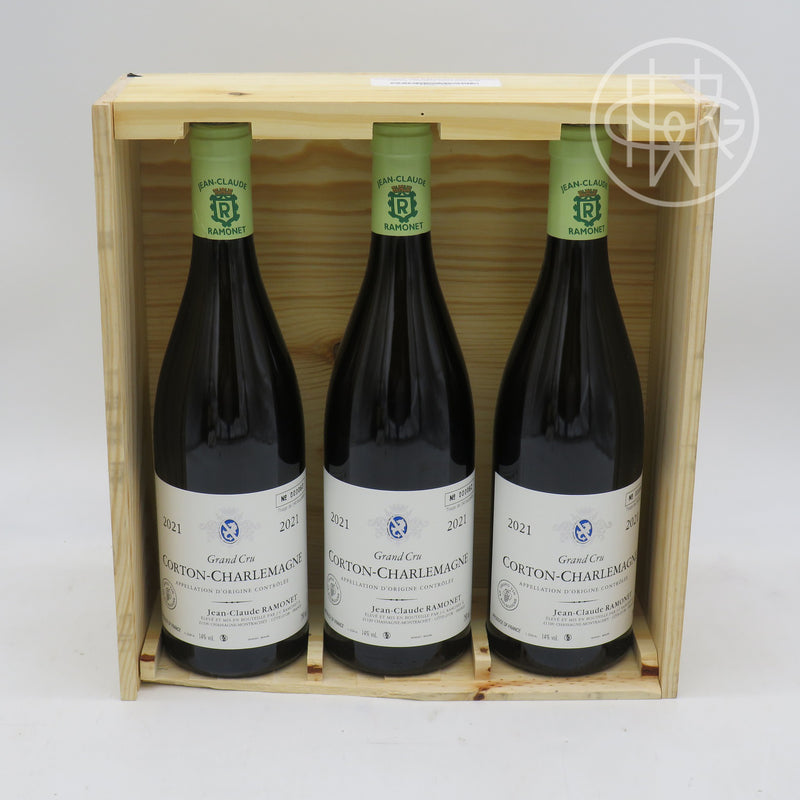 Ramonet Corton Charlemagne 2021 3-Pack OWC 750mL