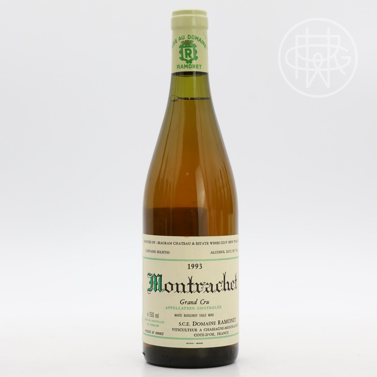 Ramonet Montrachet 1993 750mL (Slightly Nicked Label)