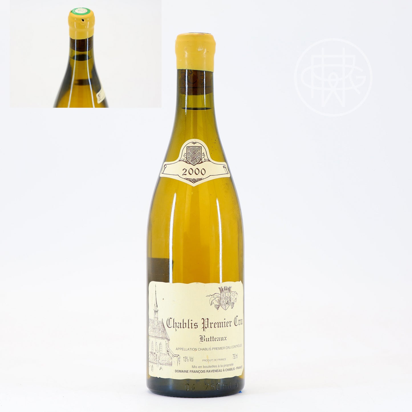 Raveneau Chablis Butteaux 2000 750mL (Chipped Wax Capsule)