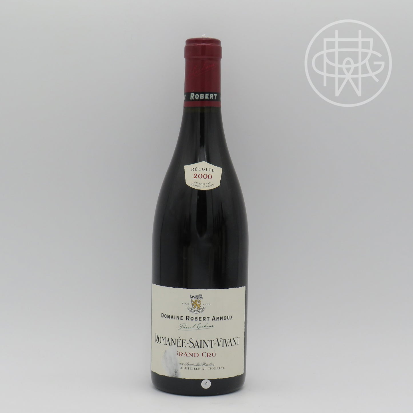 Robert Arnoux Romanee St. Vivant 2000 750mL (Scuffed Label)