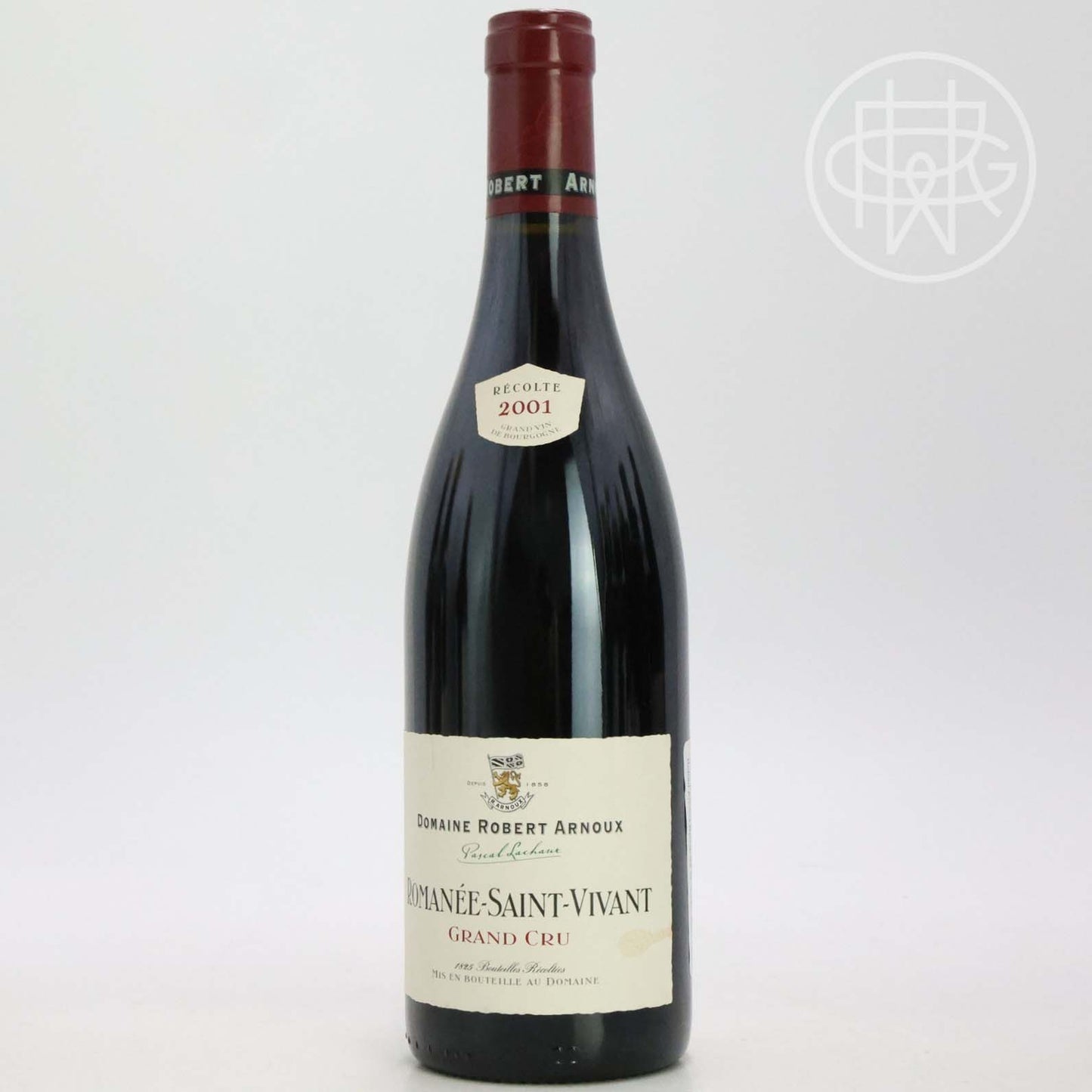 Robert Arnoux Romanee St. Vivant 2001 750mL (Slightly Soiled Label)