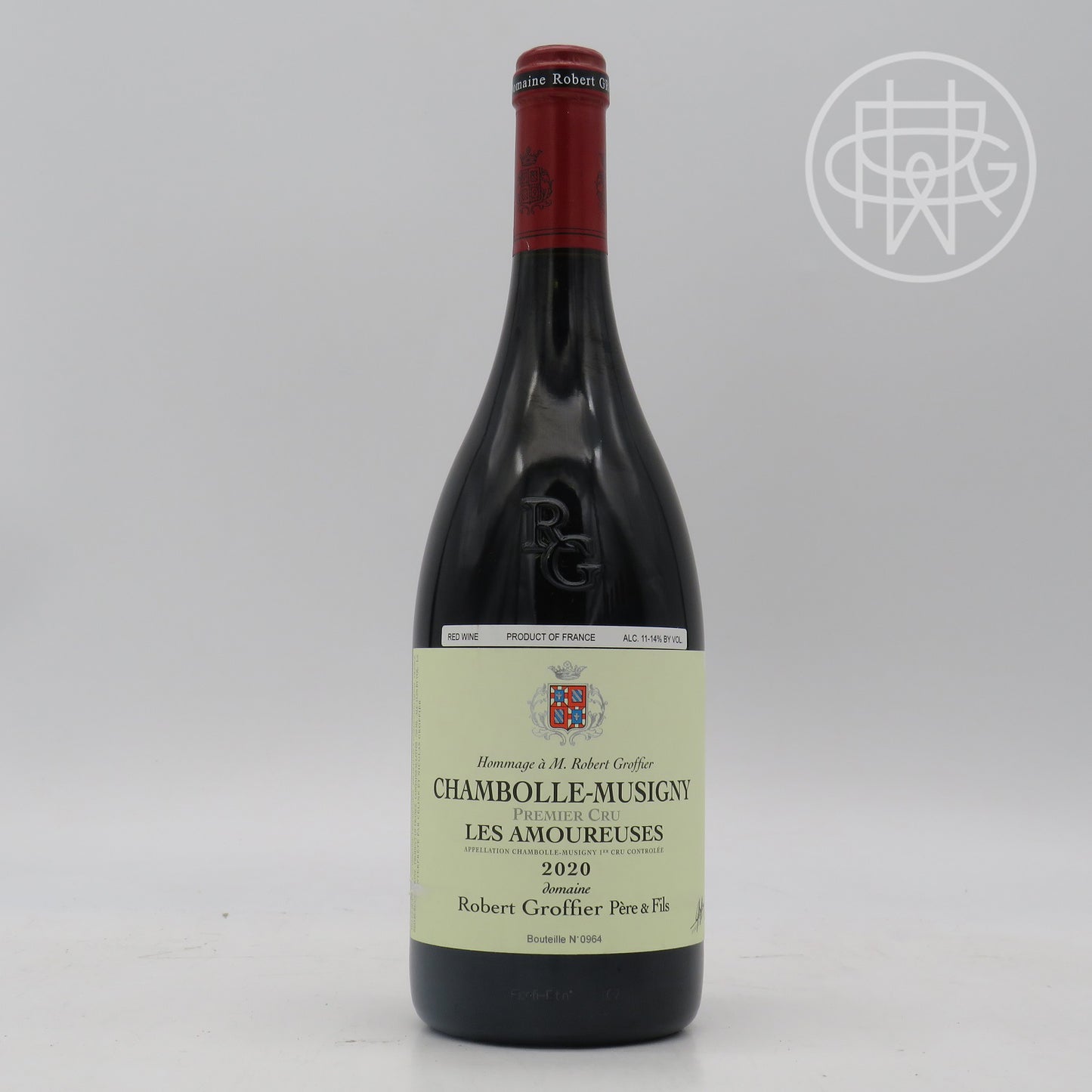 Robert Groffier Chambolle Musigny Les Amoureuses 2020 750mL
