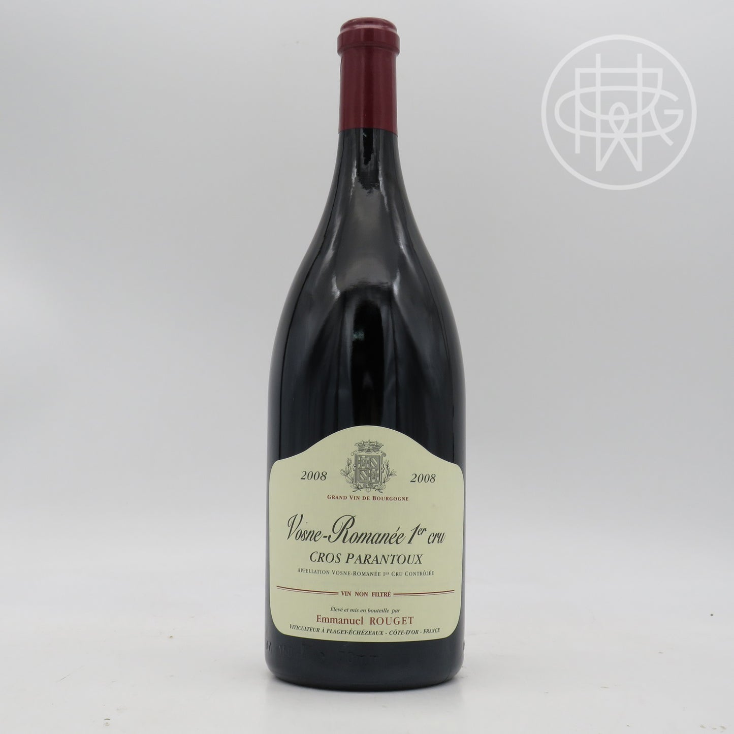 Rouget Vosne Romanee Cros Parantoux 2008 1.5L