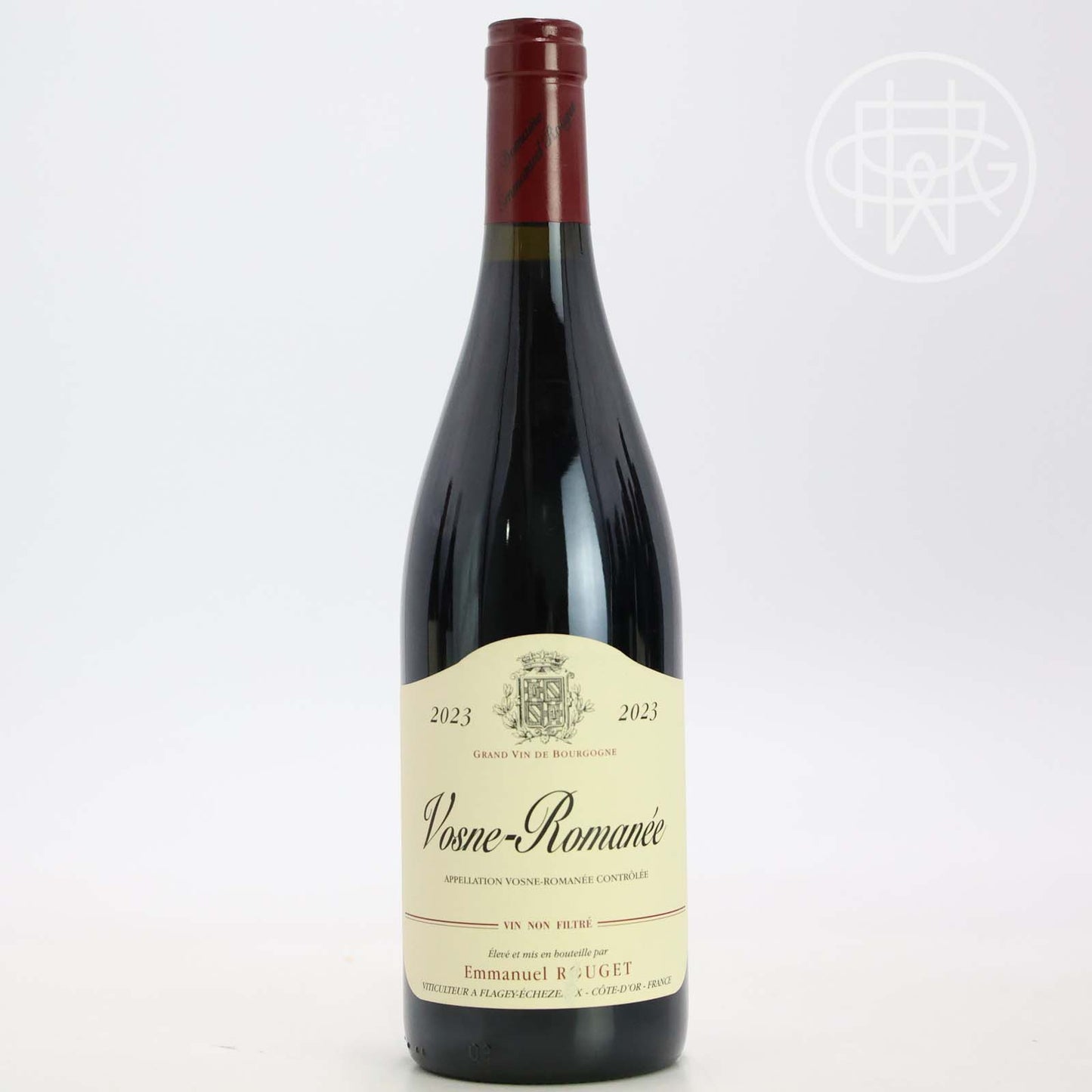 Rouget Vosne Romanee 2023 750mL (Slightly Scuffed Label)