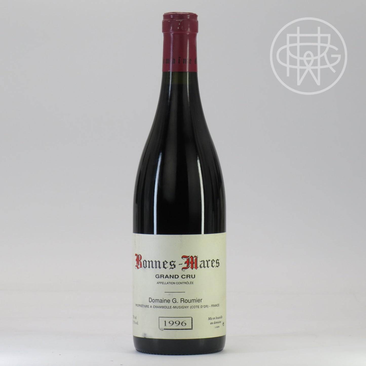 Roumier Bonnes Mares 1996 750mL (Slightly Scuffed Label)