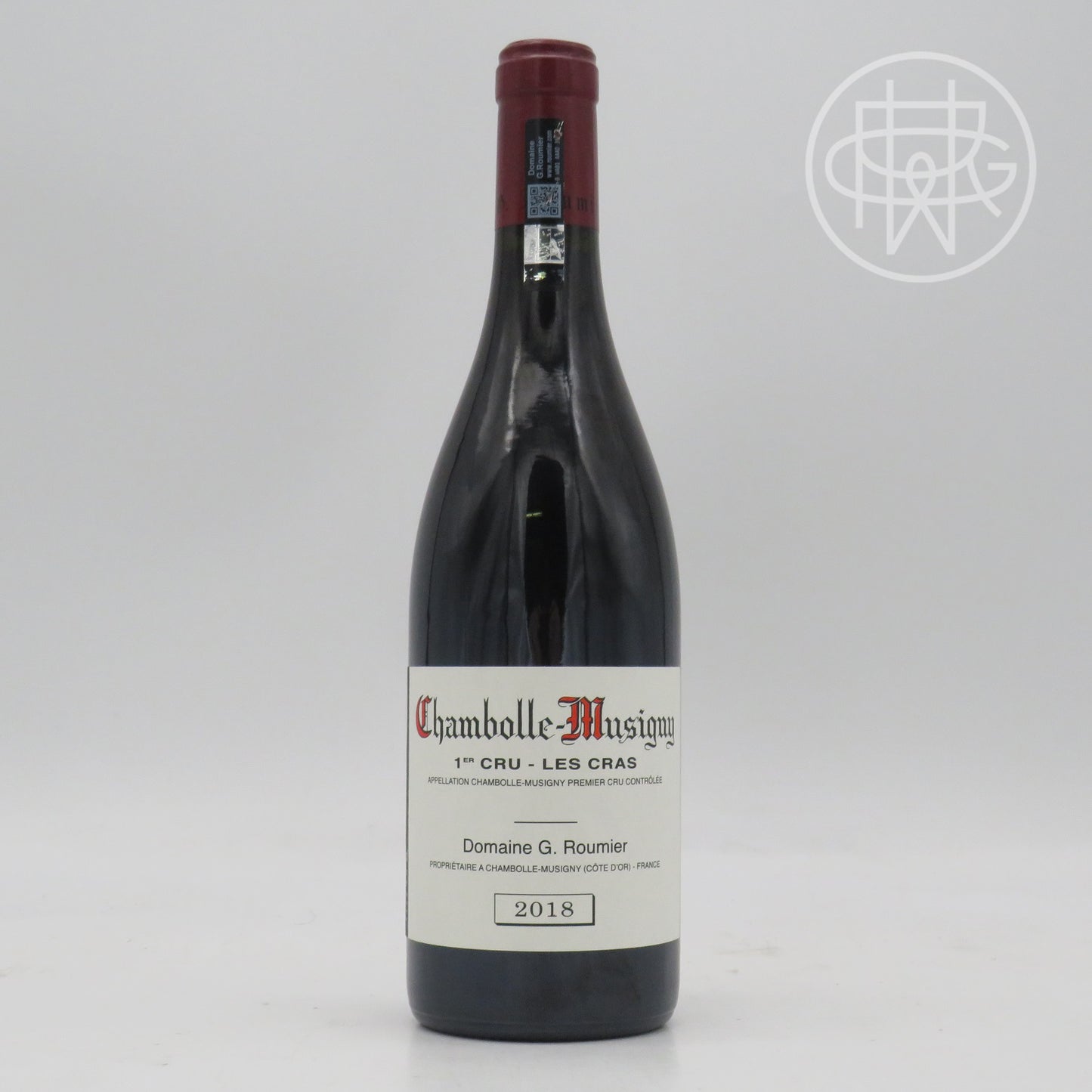 Roumier Chambolle Musigny Les Cras 2018 750mL (Nicked Label)