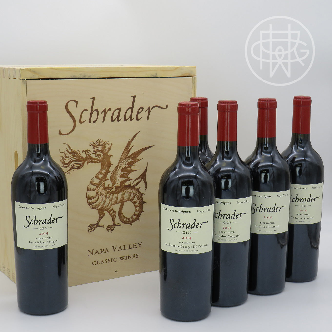 Schrader Mixed Cellar 2014 6-Pack OWC 750mL [CCS, RBS,T6, LPV, ORIG, GIII]