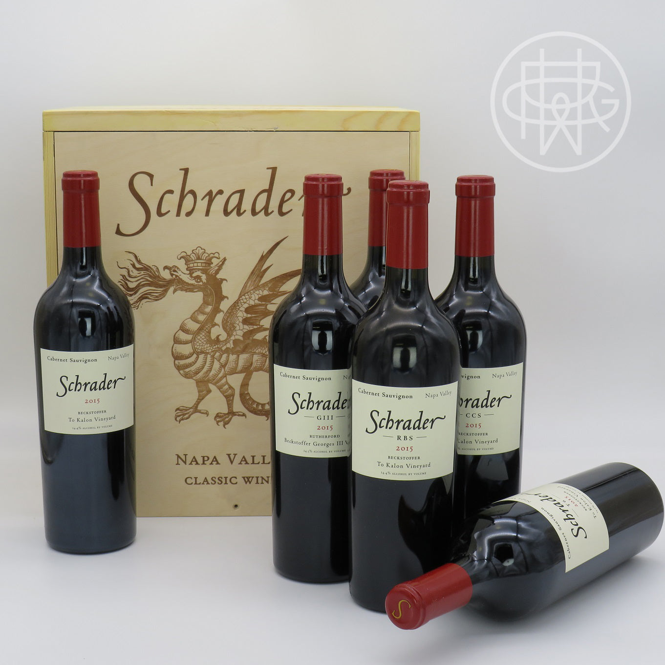 Schrader Mixed Cellar 2015 6-Pack OWC 750mL [CCS, RBS,T6, LPV, ORIG, GIII]