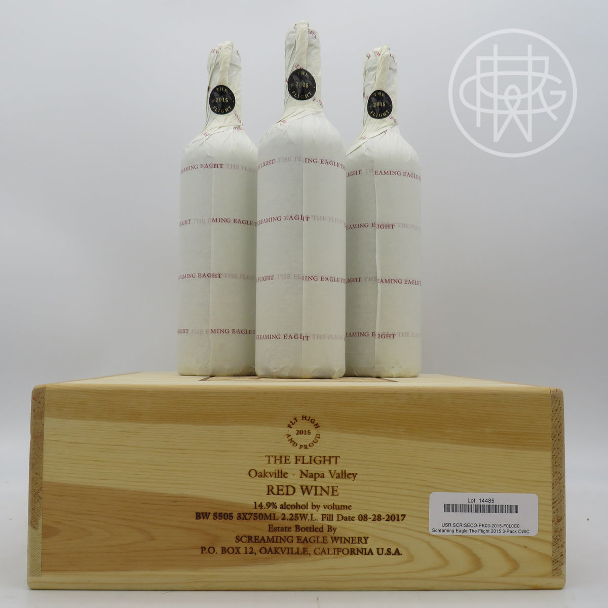 Screaming Eagle The Flight 2015 OWC 3-Pack 750mL