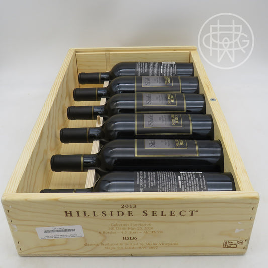 Shafer Hillside Select 2013 6-Pack OWC 750mL