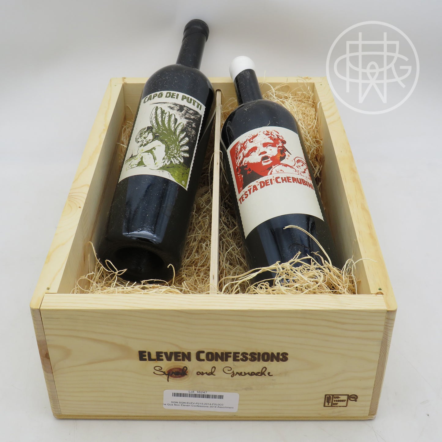 Sine Qua Non Eleven Confessions 2014 Assortment 2-Pack OWC 1.5L [Capo dei Putti Syrah/Testa dei Cherubini Grenache]