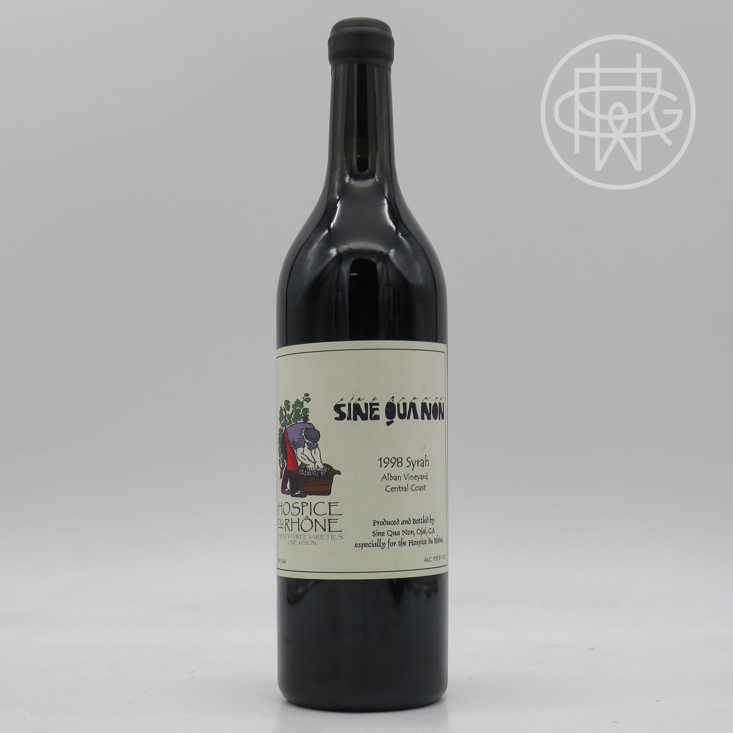 Sine Qua Non Hospice du Rhone 1998 750mL [Only 60 Bottles Made!!!]