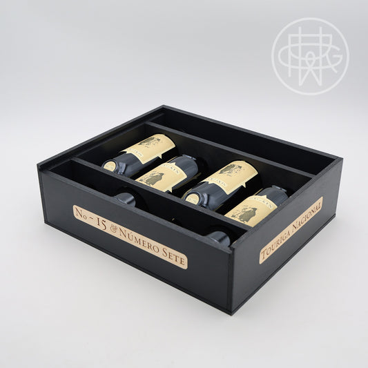 Sine Qua Non Next of Kyn [3 No-15 & 1 Touriga Nacional Numero Seis] 2021 Collector 4-Pack OWC 750mL