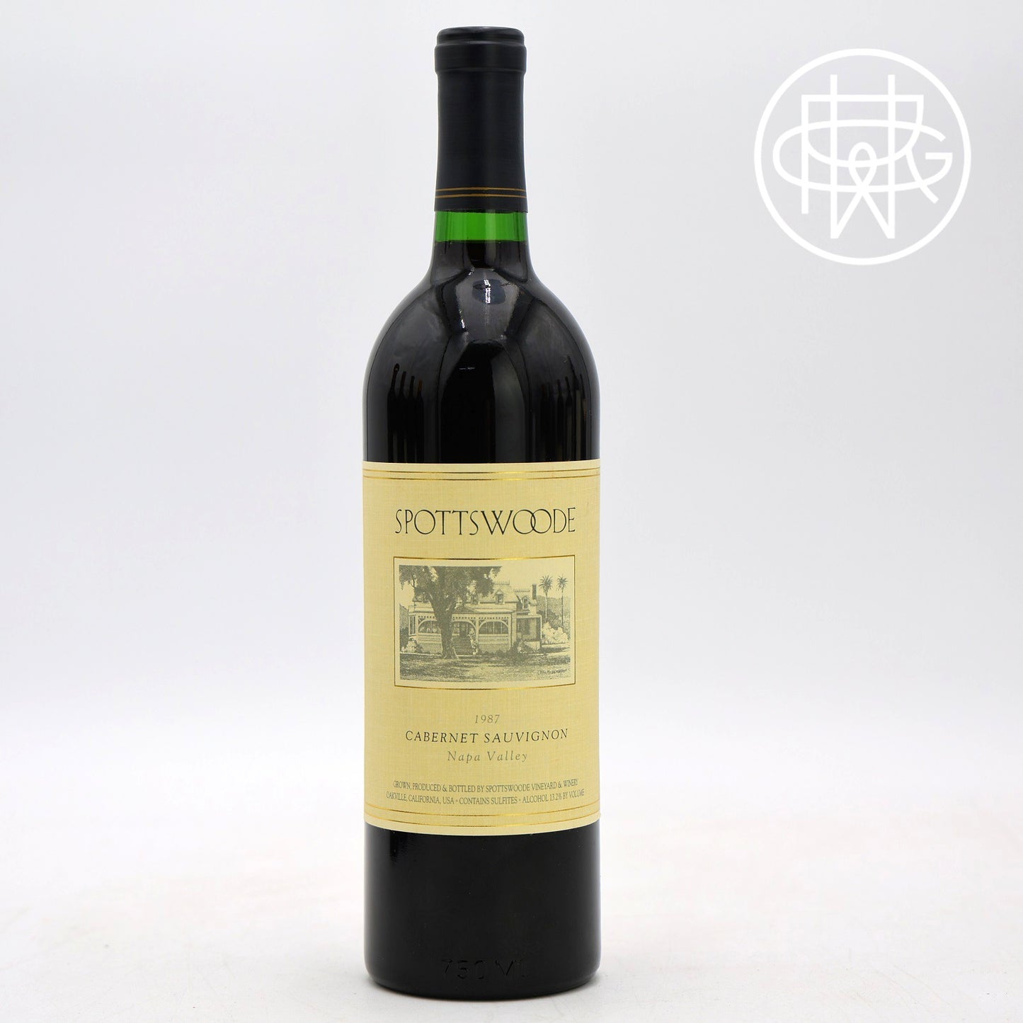 Spottswoode 1987 750mL