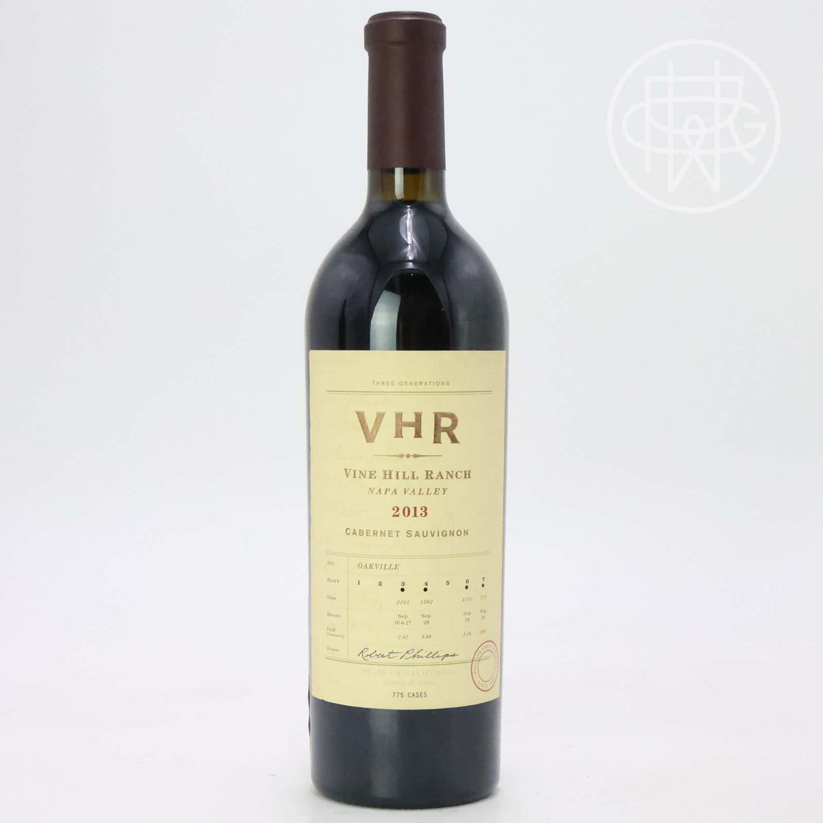 Vine Hill Ranch [VHR] Cabernet Sauvignon 2013 750mL