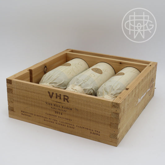 Vine Hill Ranch (VHR) Cabernet Sauvignon 2014 3-Pack OWC 750mL