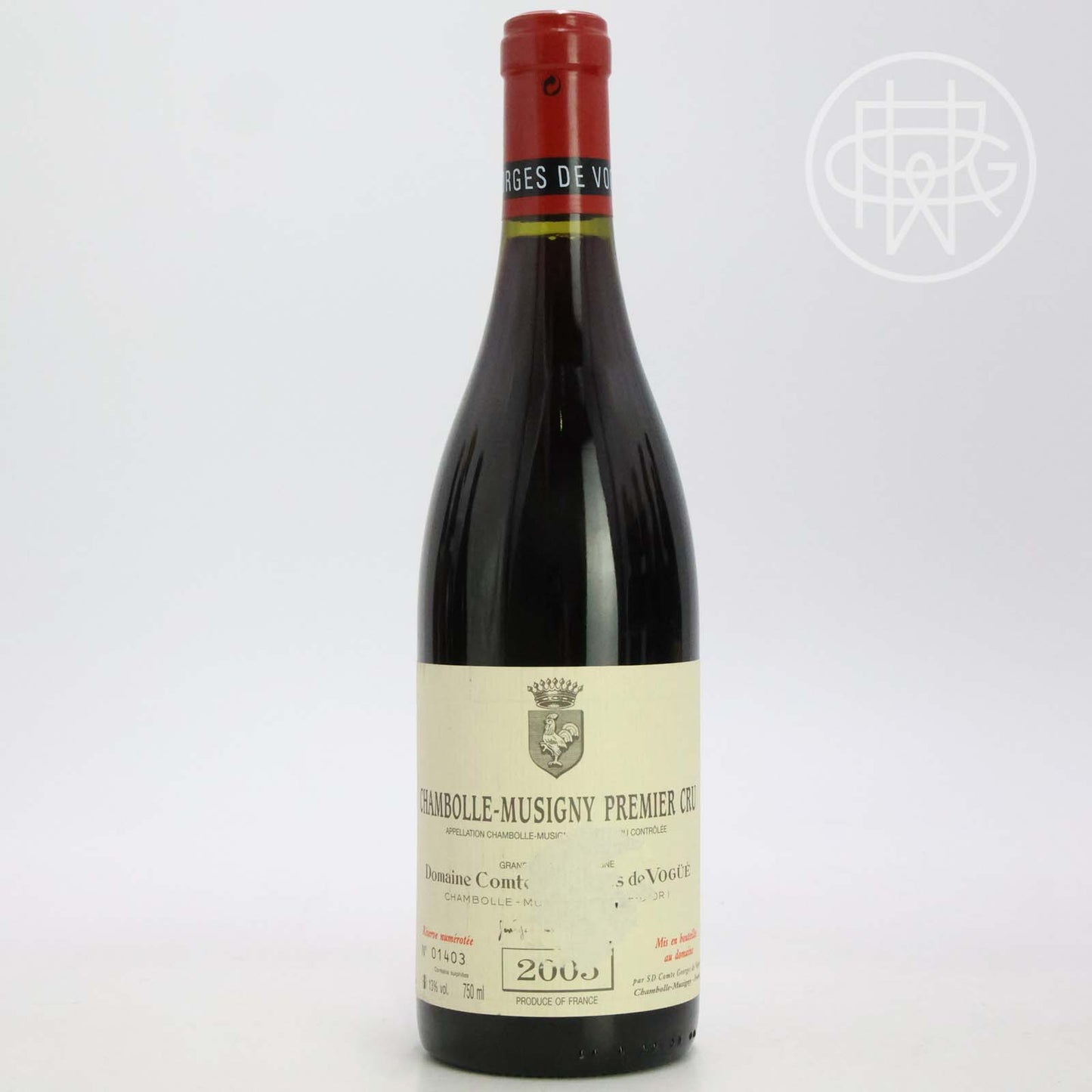 Vogue Chambolle Musigny Premier Cru 2005 750mL (Slightly Scuffed Label)