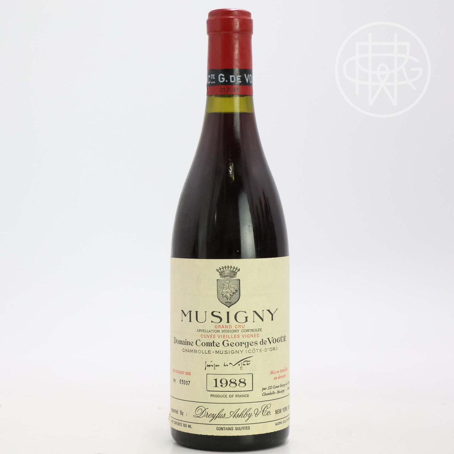 Vogue Musigny Vielles Vignes 1988 750mL