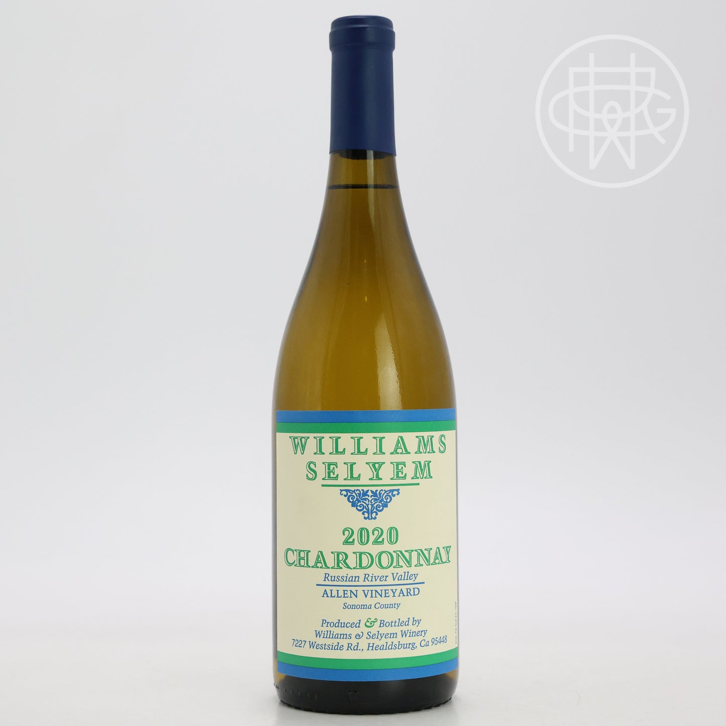 Williams Selyem Allen Vineyard Chardonnay 2020 750mL