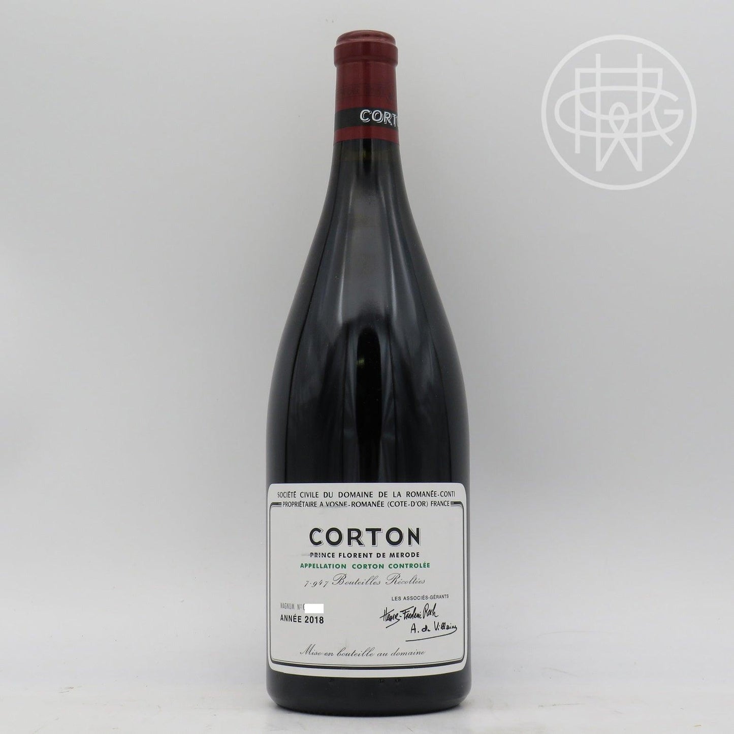 DRC Corton Grand Cru 2018 1.5L - GRW Wine Collection