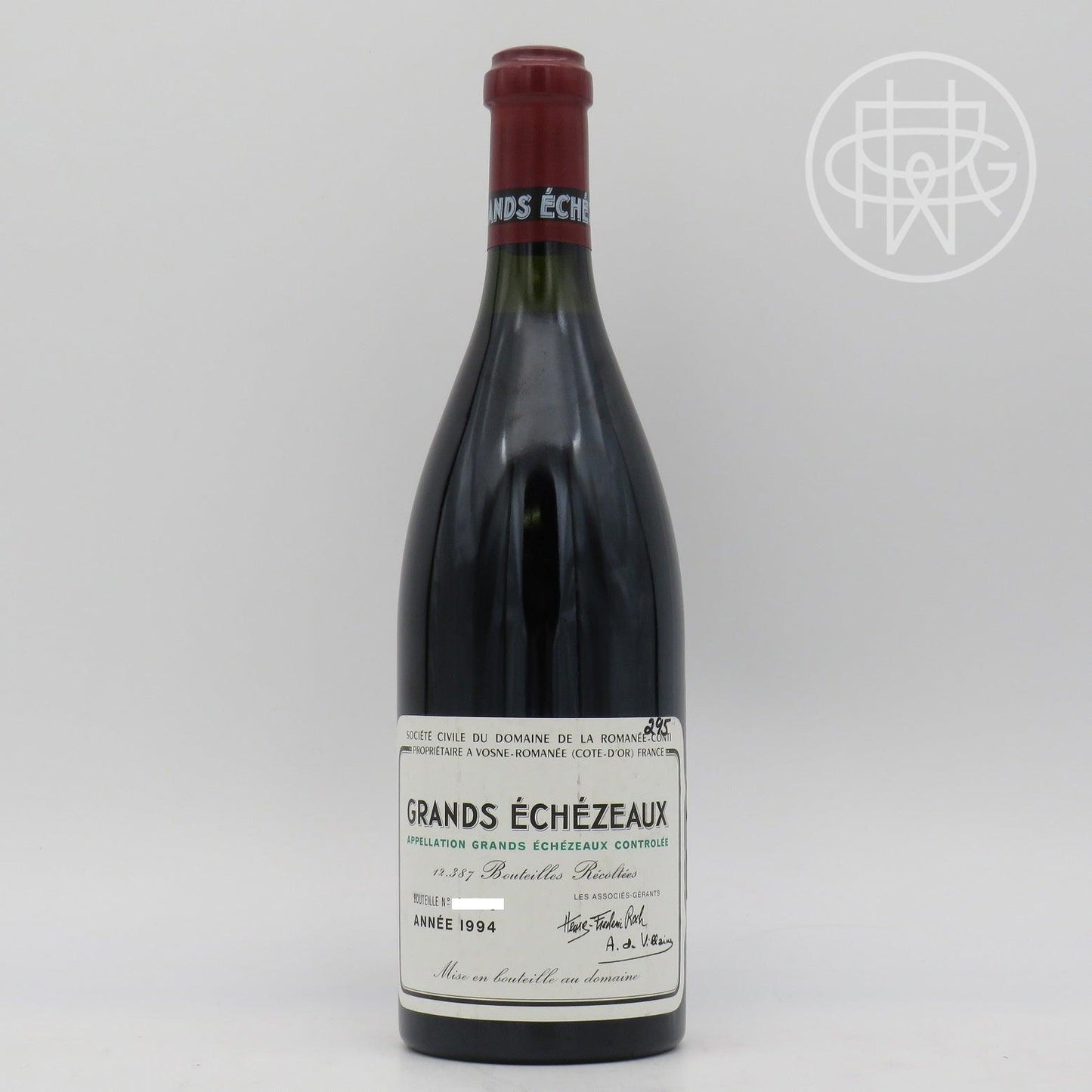 DRC Grands Echezeaux 1994 750mL (WOL) - GRW Wine Collection