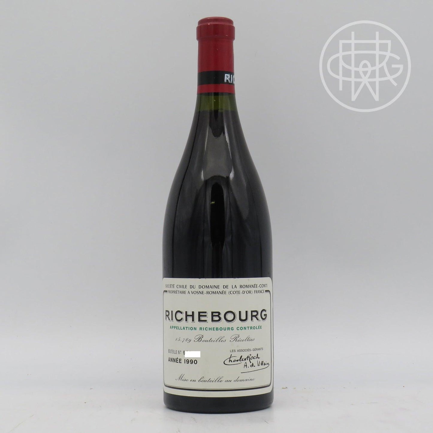 DRC Richebourg 1990 750mL - GRW Wine Collection