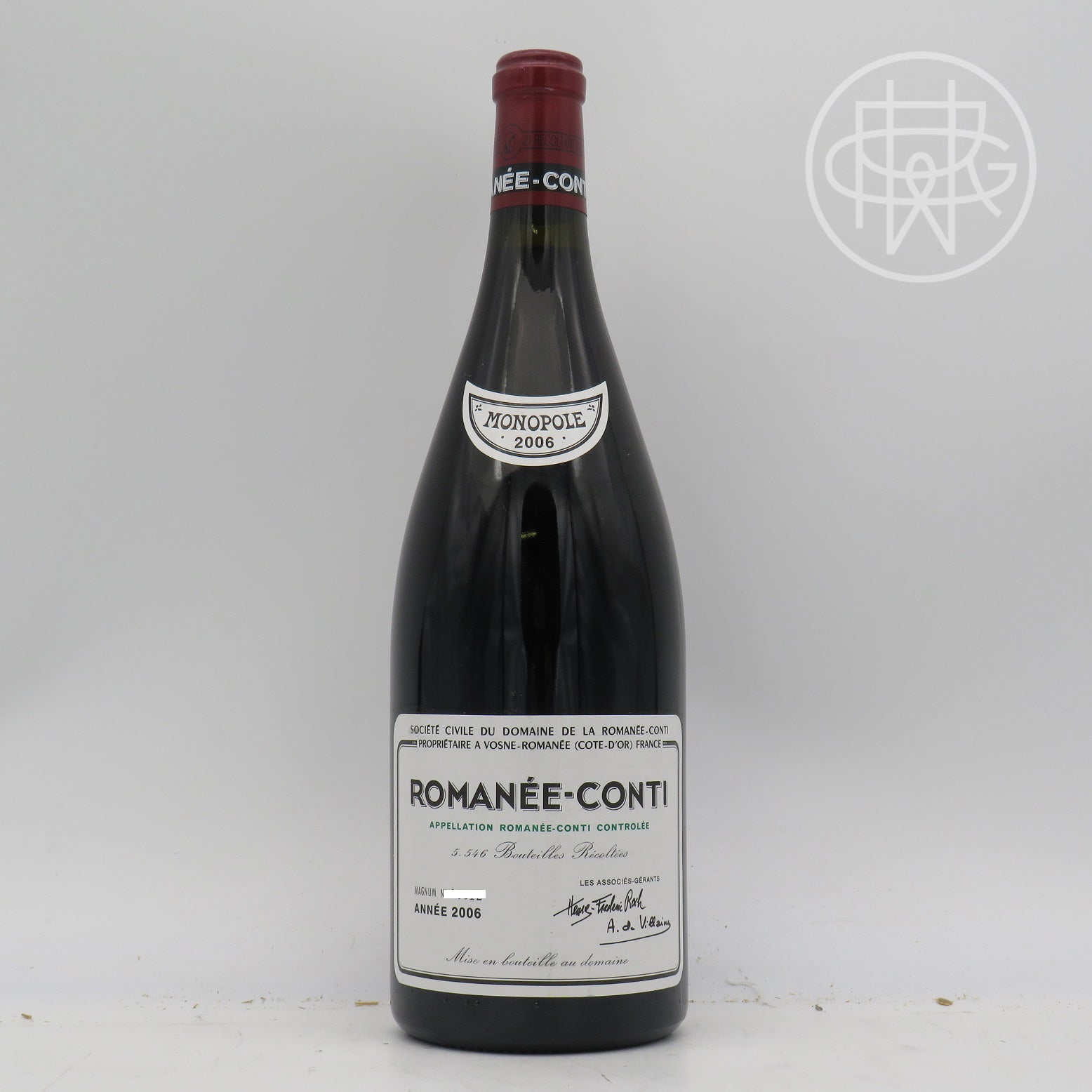DRC Romanee Conti 2006 1.5L - GRW Wine Collection