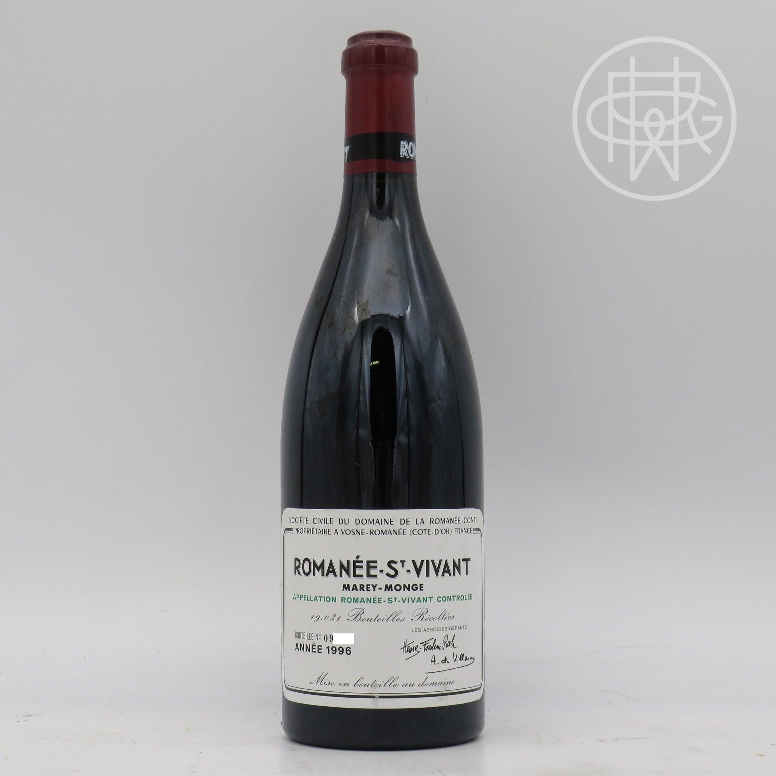 DRC St Vivant 1996 750mL - GRW Wine Collection