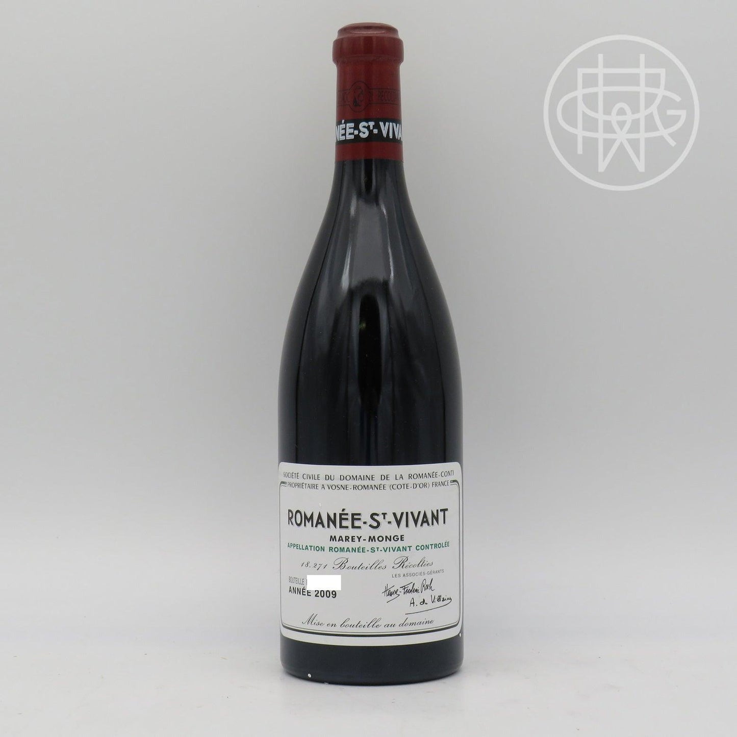 DRC St Vivant 2009 750mL - GRW Wine Collection
