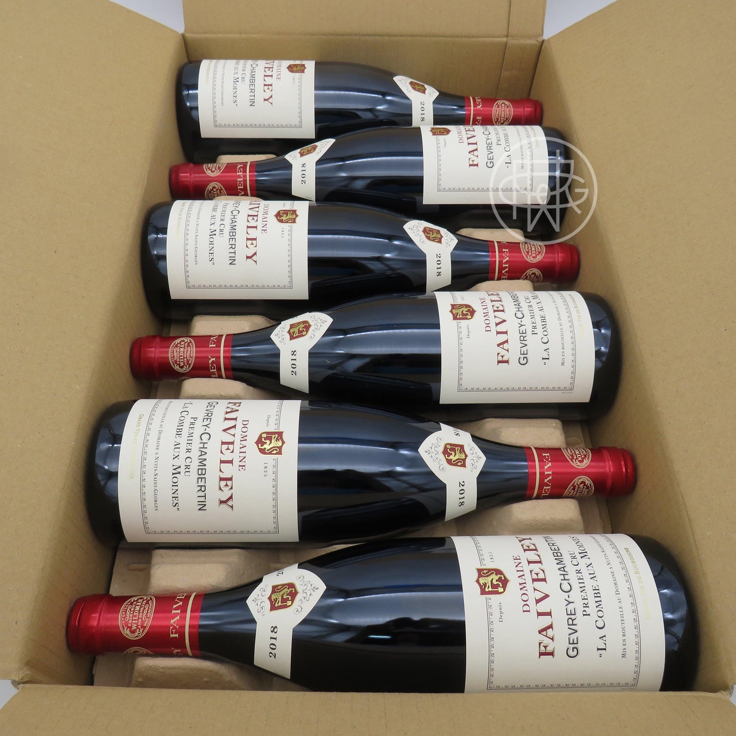 Faiveley Gevrey Chambertin Combe Aux Moines 1er Cru 2018 6-Pack OC 750mL - GRW Wine Collection