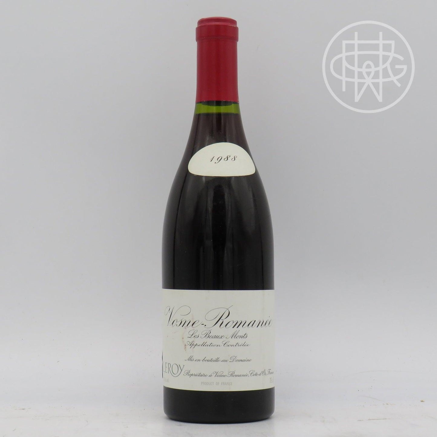 Leroy Beaux Monts 1988 750mL - GRW Wine Collection
