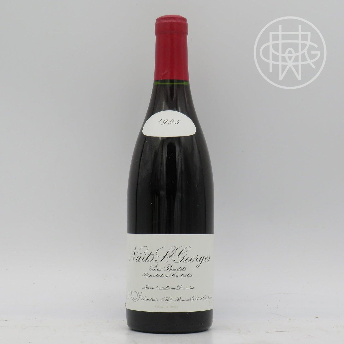 Leroy Nuits St. Georges Les Boudots 1995 750mL - GRW Wine Collection