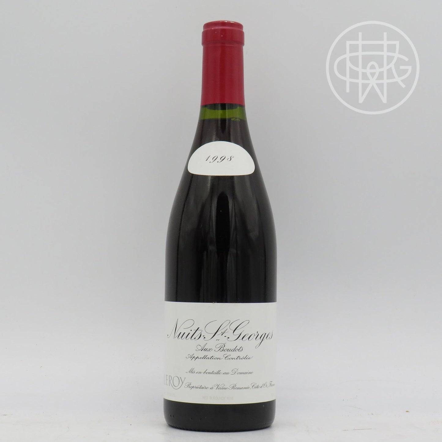 Leroy Nuits St. Georges Les Boudots 1998 750mL - GRW Wine Collection
